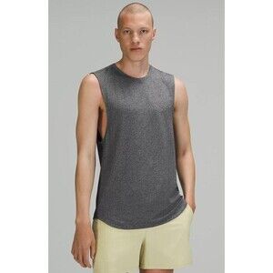 lululemon athletica Metal Vent Tech Mens Gray Sleeveless Shirt Size XL